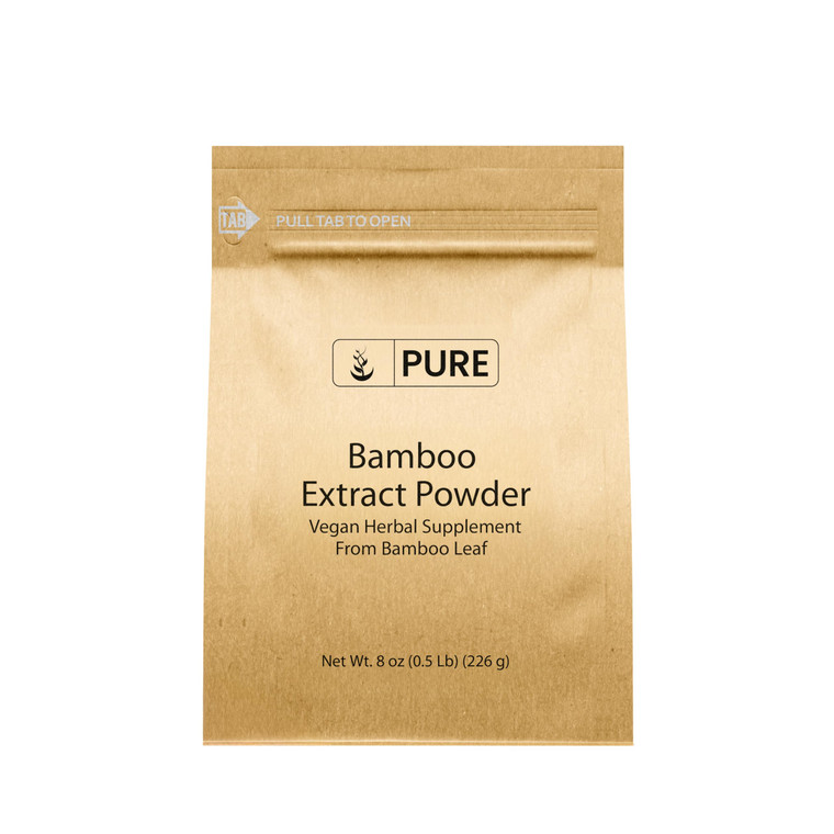 Pure Original Ingredients Bamboo Extract (8oz) Non-GMOm Gluten-Free, Herbal Supplement