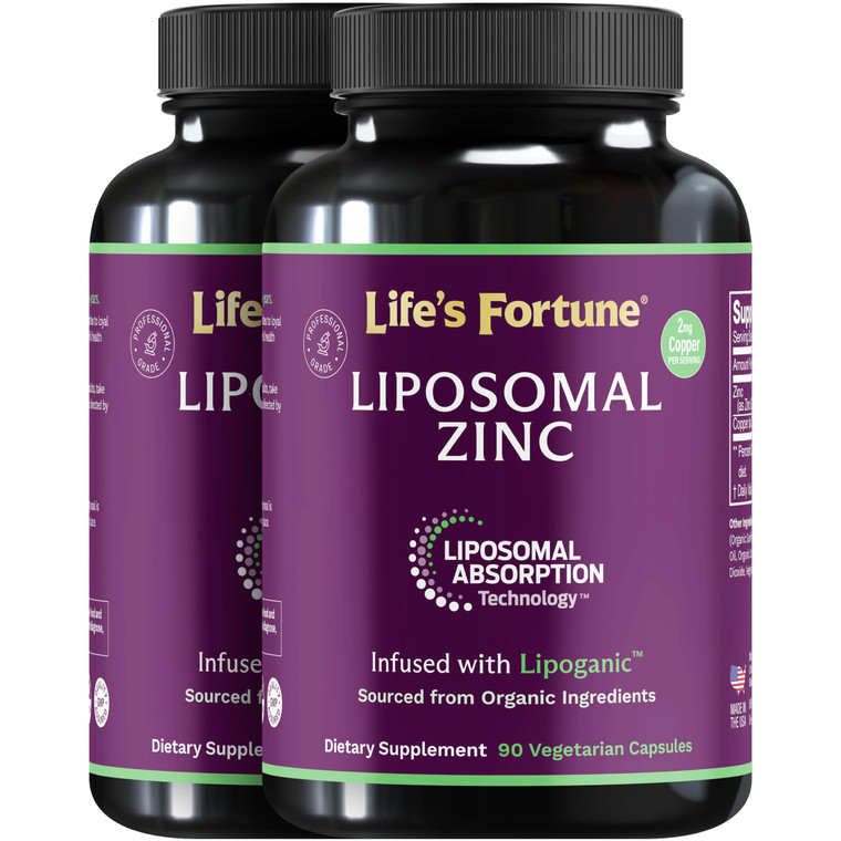 Liposomal Pure Zinc Picolinate Supplement with Copper, Immune Support, Metabolism, and Skin Health | High Potency, for Adults Men & Women | Powerful