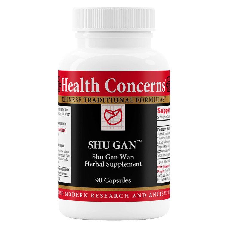 Health Concerns Shu Gan  Liver Support & Digestion Relief  Bloating, Nausea, Gut Health, Gallbladder & Gastric Balance  Chinese Herbal Formula wit