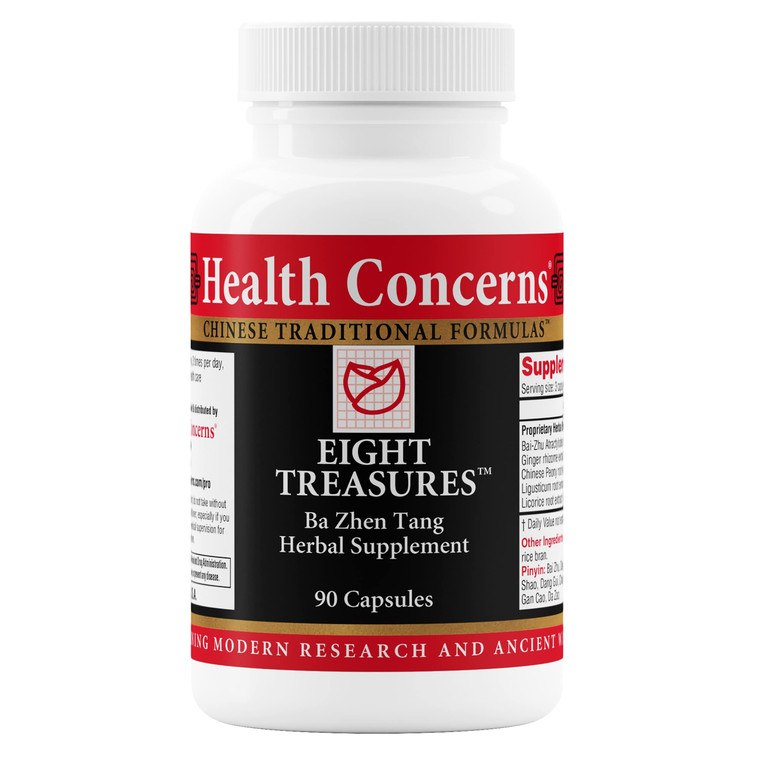 Health Concerns Eight Treasures  Menstrual Relief & Women's Health Supplement  Uterine Health, Fatigue, Irregular Cycles, Postpartum Recovery  Her