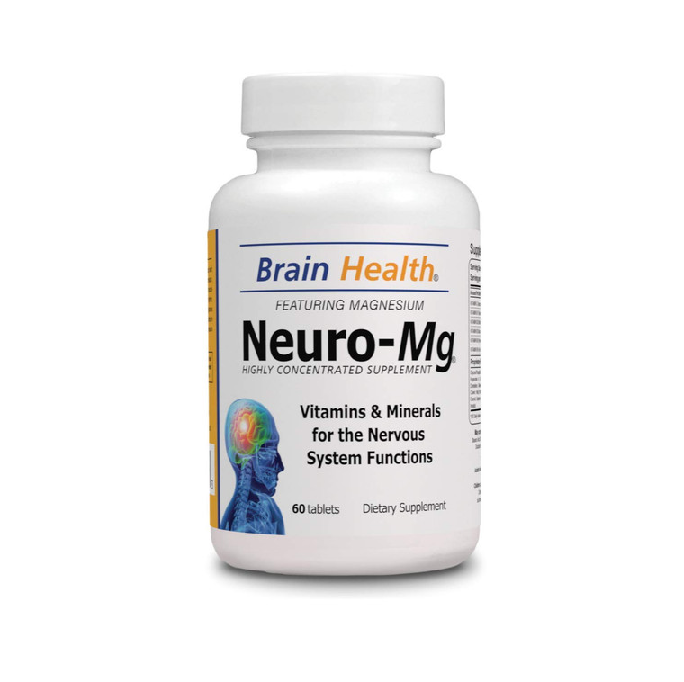 Organic Farms Vitamins Brain Health Neuro MG 100% Natural Dietary Supplement - 60 Tablets