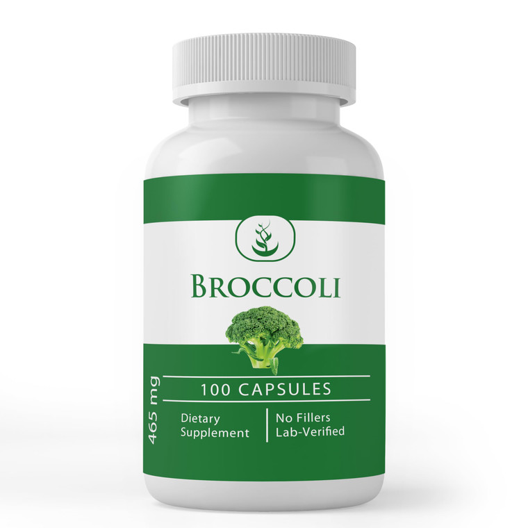 PURE ORIGINAL INGREDIENTS Broccoli Extract Capsules, (100 Capsules) Always Pure, No Additives Or Fillers, Lab Verified