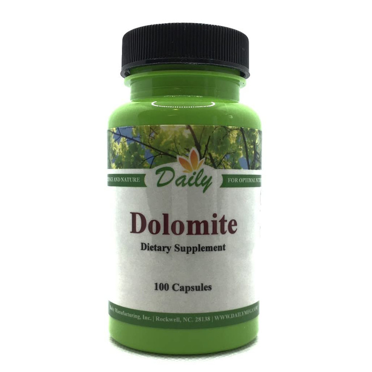 Daily Manufacturing Dolomite 100 Capsules