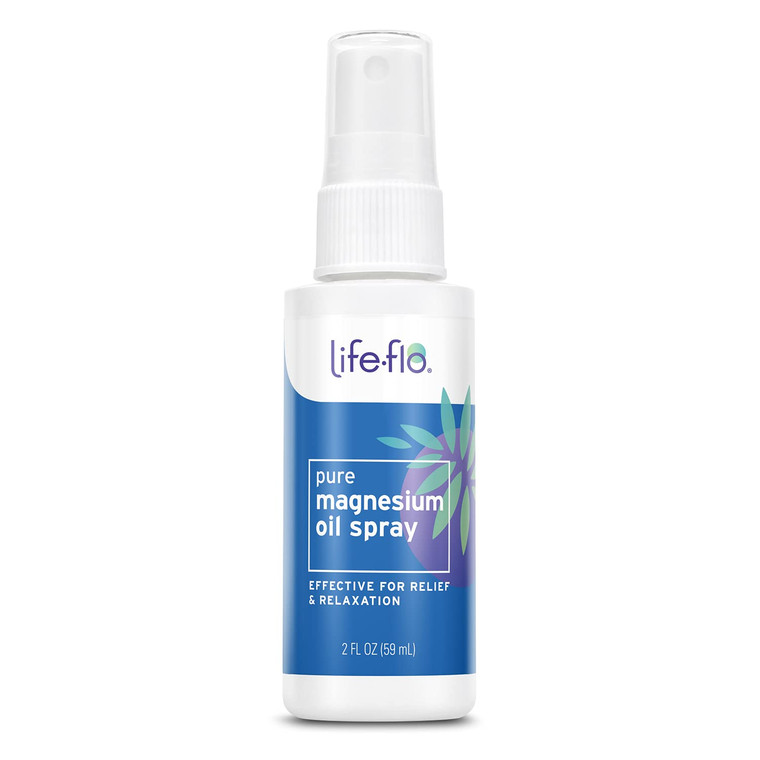 Life-Flo Pure Magnesium Oil for Feet and Body - 100% Pure Magnesium Spray from The Zechstein Seabed - Spray for Feet, Relaxes and Rejuvenates Muscles