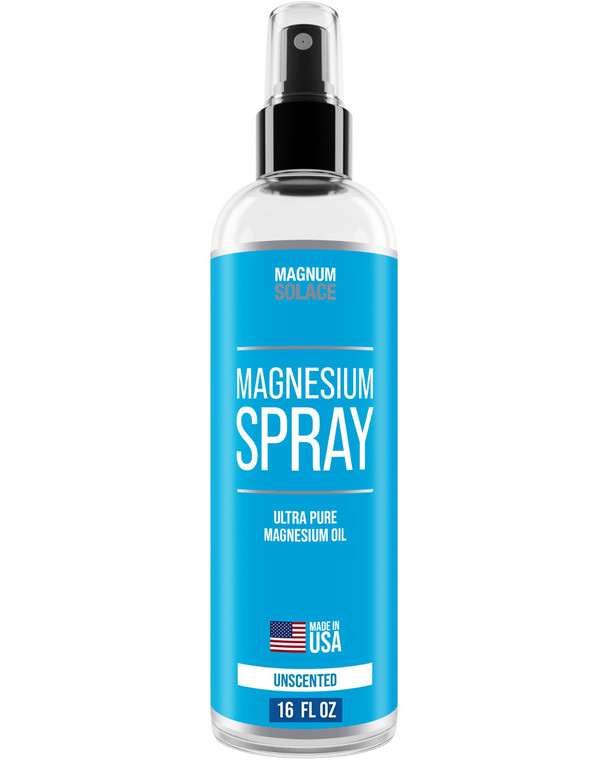 Magnesium Spray - Big 16 oz USP Grade Pure Magnesium Oil Spray - Made in USA Since 2008