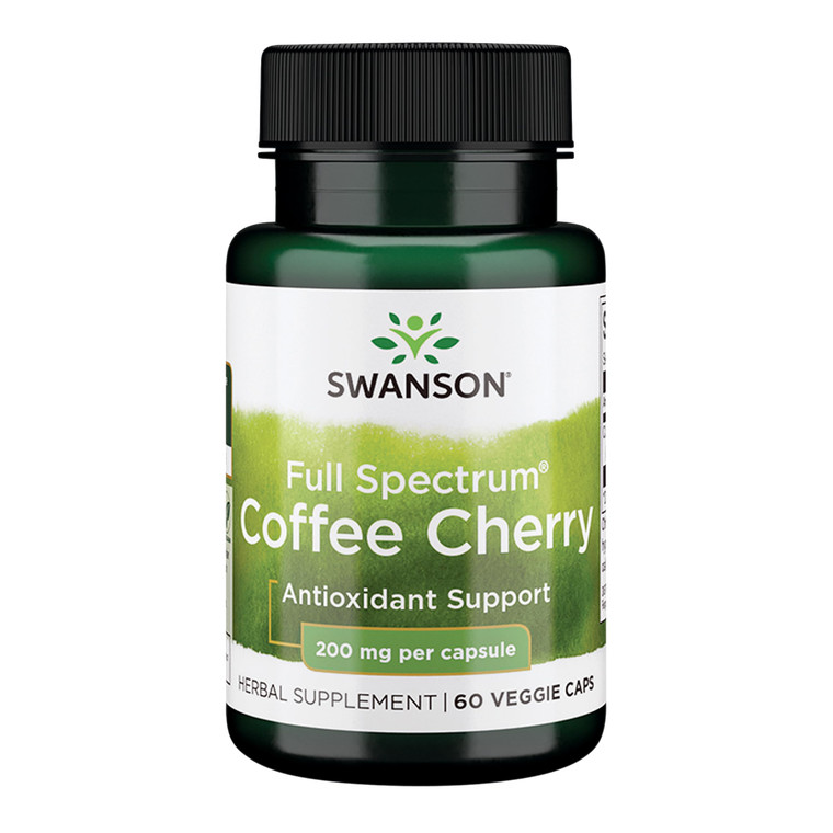 Swanson Full-Spectrum Coffee Cherry - Herbal Supplement Promoting Immune System Support & Delivering Essential Phytonutrients - Natural Overall Welln