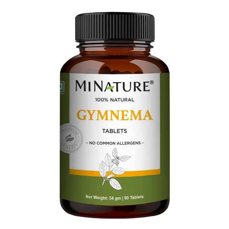 Gymnema Tablets by mi Nature | 90 Tablets, 1000 mg | 45 Days Supply | Gurmar | Gymnema Sylvestre Supplements | Vegan