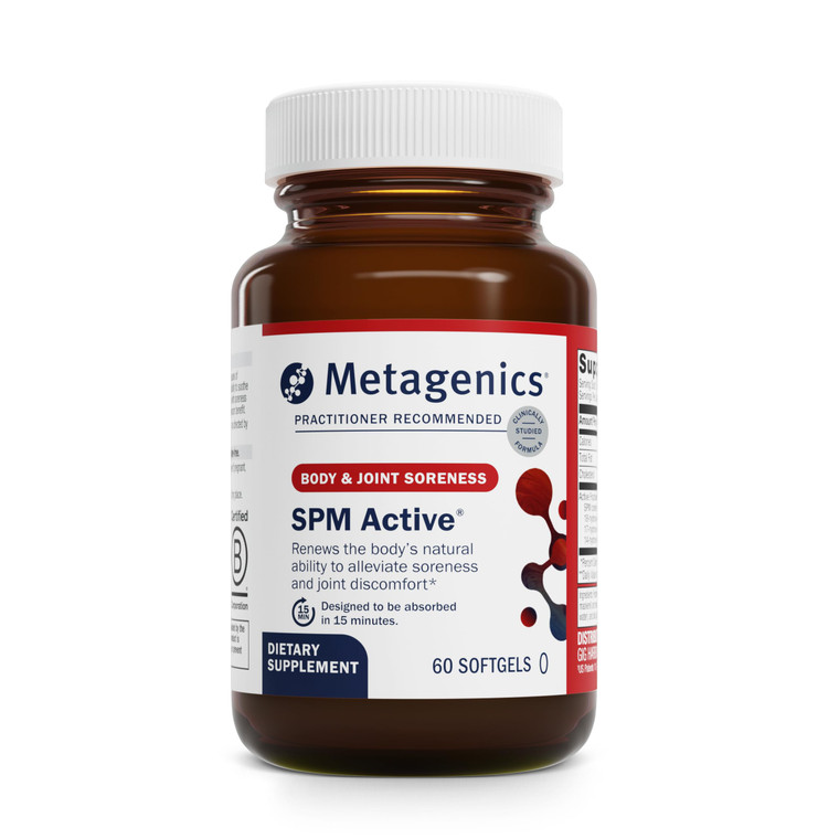 Metagenics SPM Active - Specialized Pro-Resolving Mediators from Marine Oils - Supports Normal Inflammatory Response, Tissue Health, Joint Comfort, I