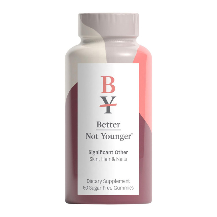 Better Not Younger Significant Other Hair, Skin & Nails Supplement - Sugar-Free Gummies for Hair Growth with Vitamin A & Biotin - Cruelty-Free Women