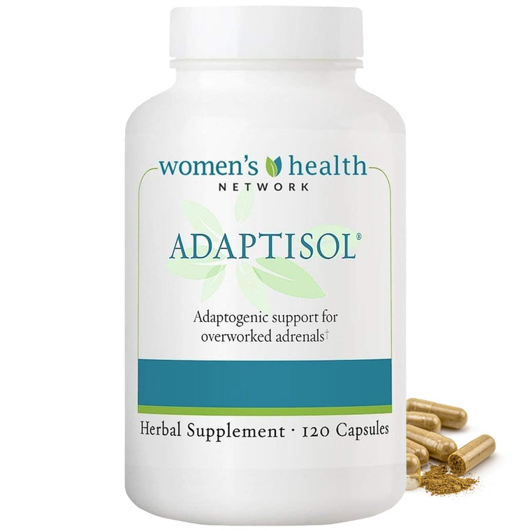 Women's Health Network Adaptisol - Helps Normalize Cortisol Function and Relieve Adrenal Fatigue & Stress Response - 120 Capsules (30 Day Supply)