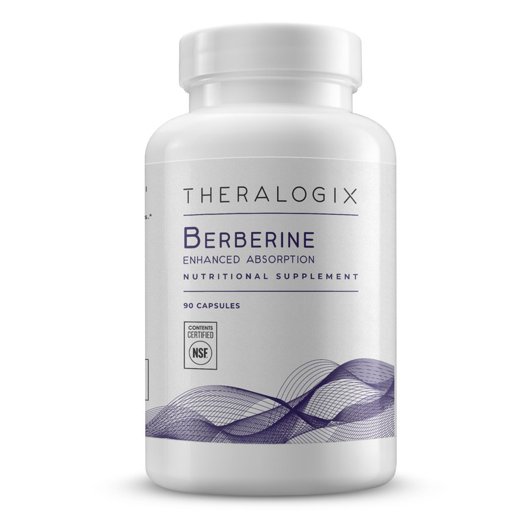 Theralogix Berberine Enhanced Absorption - 90-Day Supply - Made with Berberine Phytosome to Help Support Healthy Metabolism & Hormone Balance* - NSF