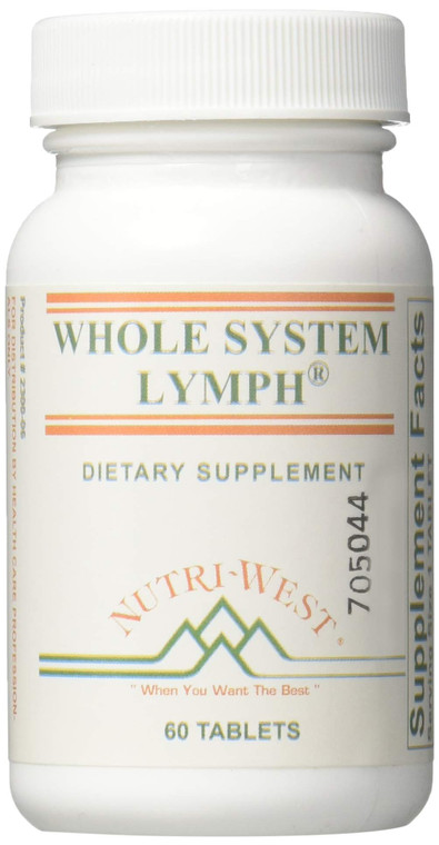 Nutri-West - Whole System Lymph 60 Tablets by Nutri-West
