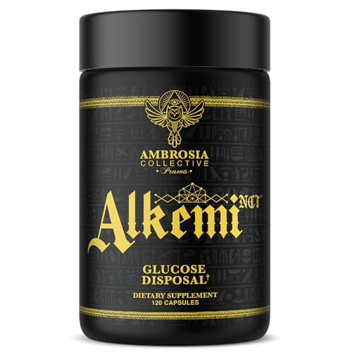 Alkemi NCT® - Support Agent with Berberine, ProCynCi® Cinnamon Extract, Chromium Picolinate, InSea2®, and GlucoVantage