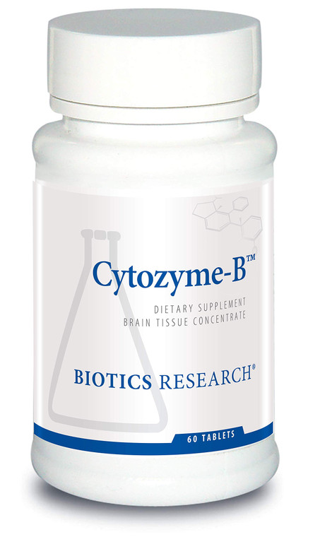 Biotics Research Cytozyme B Supports Brain Health. Raw Lamb Brain, Improves Memory, Supports Mental Clarity and Acuity, Potent Antioxidant Activity,