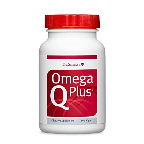 Dr. Sinatra Omega Q Plus Omega-3 and CoQ10 Supplement Delivers Everyday Heart Health Support with 50 mg of CoQ10 and Provides Antioxidant Power (60