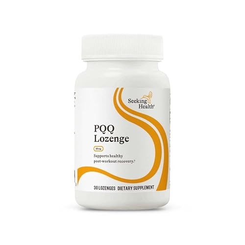 Seeking Health PQQ Lozenge - Support Energy & Healthy Aging with Antioxidant Supplement - 20 mg, 30 Lozenges
