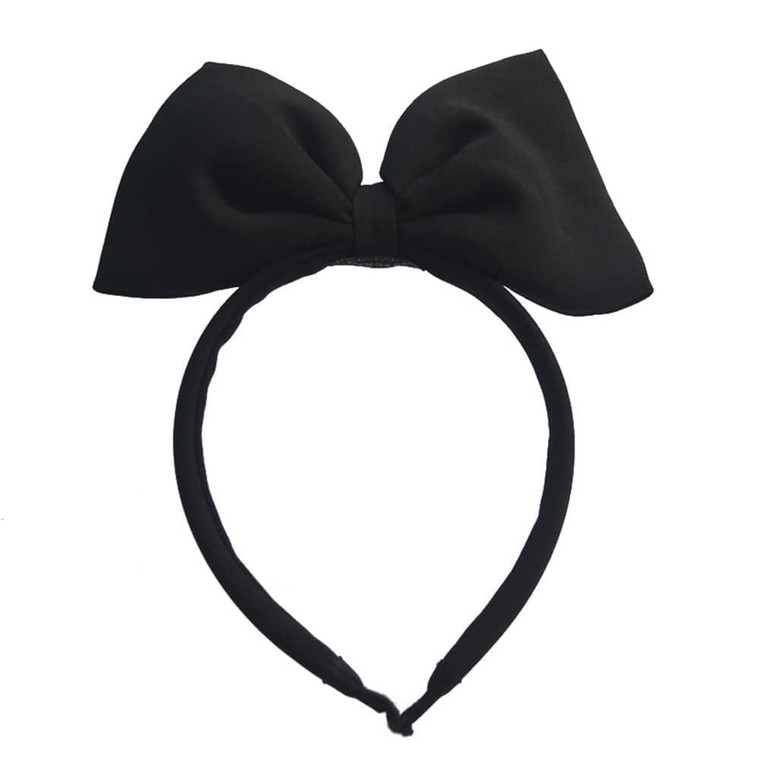 Bowknot Headband for Women Bows Headbands for Hair Accessories Hair Bows for Girls Hair Hoops Bowknot Hair Bands for Christmas Birthday Cosplay Red