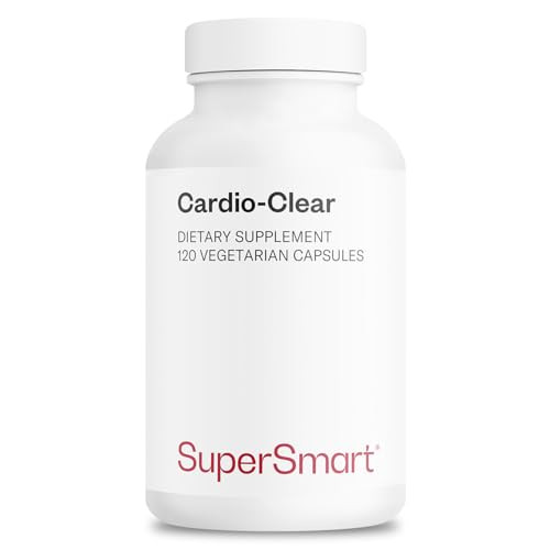 Supersmart - Cardio Clear (Garlic EDTA Supplement) - with Malic Acid, Calcium Disodium EDTA, Magnesium, Bromelain | Non-GMO & Gluten Free - 120 Veget