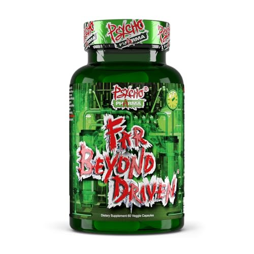 Psycho Pharma Far Beyond Driven, for Increased Energy to Burn with Improved Focus, Positive Mood.