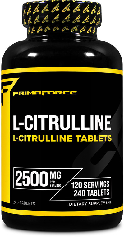 Primaforce L-Citrulline 2500mg, 240 Tablets, 120 Servings