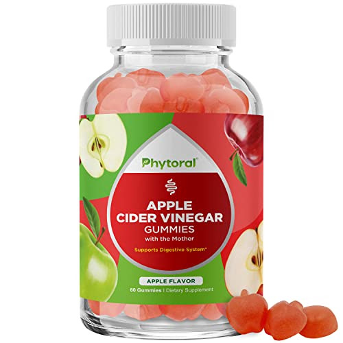 Apple Cider Vinegar Gummies with the Mother - ACV Gummies with Mother for Adults for Immune Support Digestion Gut Health and Energy Support Supplemen