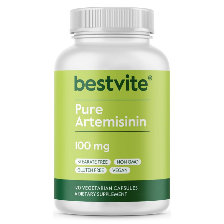 BESTVITE Artemisinin 100mg Per Capsule (120 Vegetarian Capsules) - No Stearates - No Flow Agents