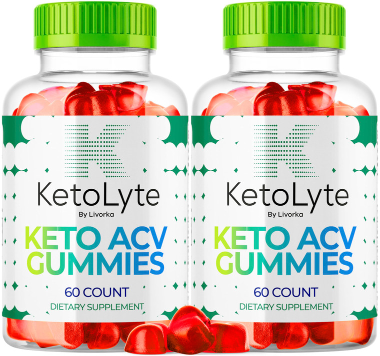 (2 Pack) KetoLyte ACV Gummies, KetoLyte Gummies Advanced Formula, 120 Gummies for 2 Months