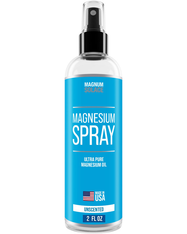 Magnesium Spray - USP Grade Pure Magnesium Oil Spray - Made in USA Since 2008, 2 oz