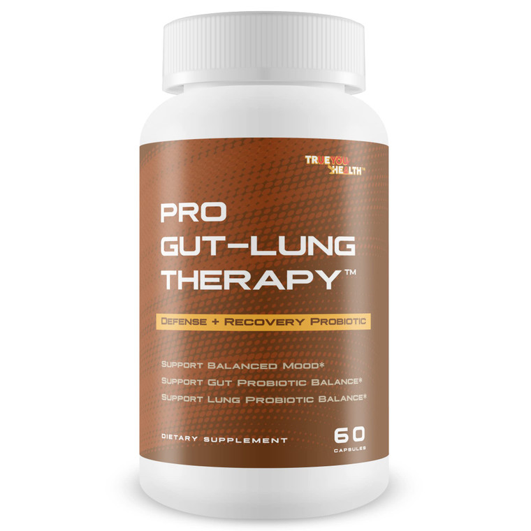 Pro Gut-Lung Therapy - Probiotic Mood Support - Defense + Recovery Probiotic - Support Balanced Mood - Support Gut Probiotic Balance - Support Lung P