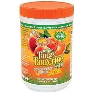 Organic Multi Vitamin Plant Mineral Beyond Tangy Tangerine 2.0 Citrus Peach Fusion - 1lb - 6 Pack