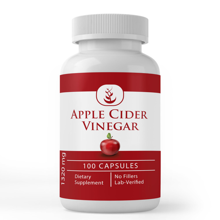 Pure Original Ingredients Apple Cider Vinegar, (100 Capsules) Always Pure, No Additives Or Fillers, Lab Verified
