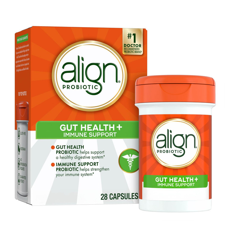 Align Probiotic, Gut Health + Immune Support Probiotic, Probiotics for Women and Men, Probiotics for Digestive Health and Immune Health, #1 Doctor Re
