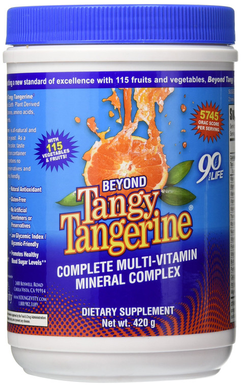 Youngevity Beyond Tangerine T.V. Pack of 3, Tangy Orange