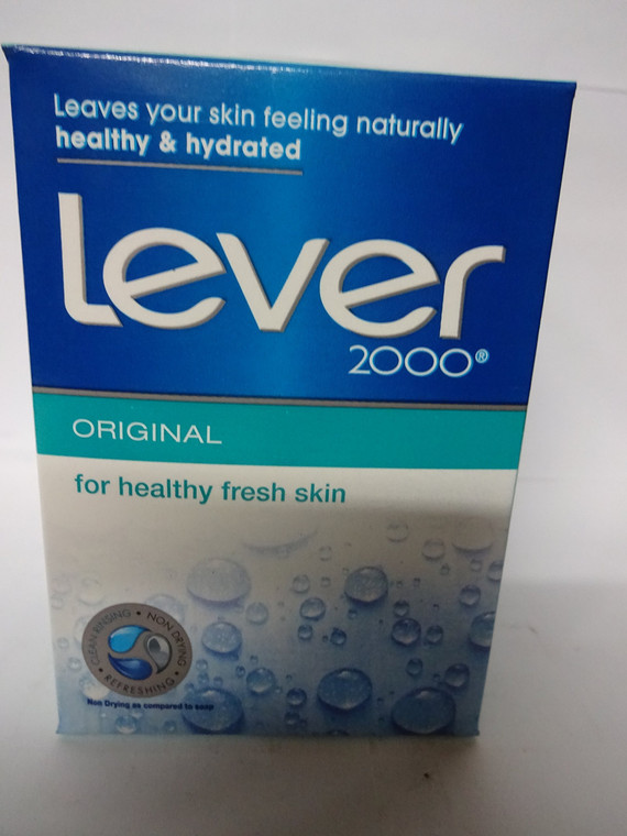 Lever 2000 Bar Soap, Original, 3.75 oz, 2 Bar