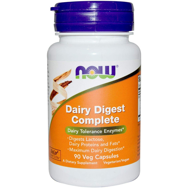 Now Foods Dairy Digest Complete 180 count (90 count X 2 Pk)