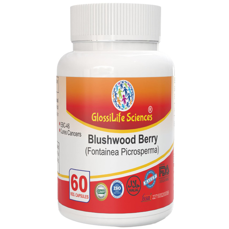 GlossiLife Sciences 120 Cap Blushwood Berry 20:1 Extract Capsules EBC-46