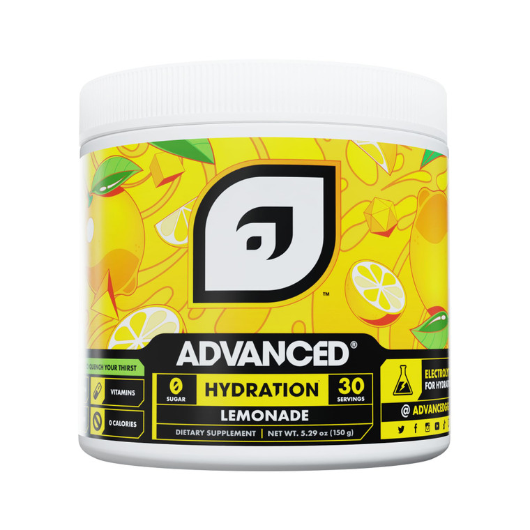 Advanced Hydration High-Performance Electrolyte Drink Mix with B Vitamins for All-Day Hydration - Caffeine Free, Zero Calories, Sugar Free, & Keto Fr