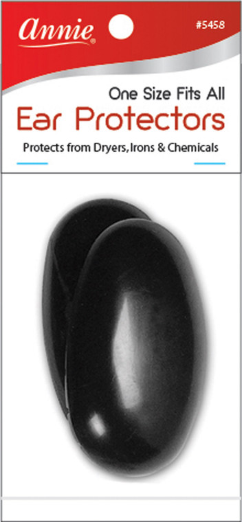 Ear protectors shields sell by pair protects ear from dryers, lrons and chemicals