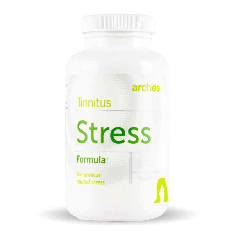 Arches Tinnitus Stress Formula  B-Complex Vitamin for Tinnitus Related Stress, 180 Count Bottle, 3 Month Supply
