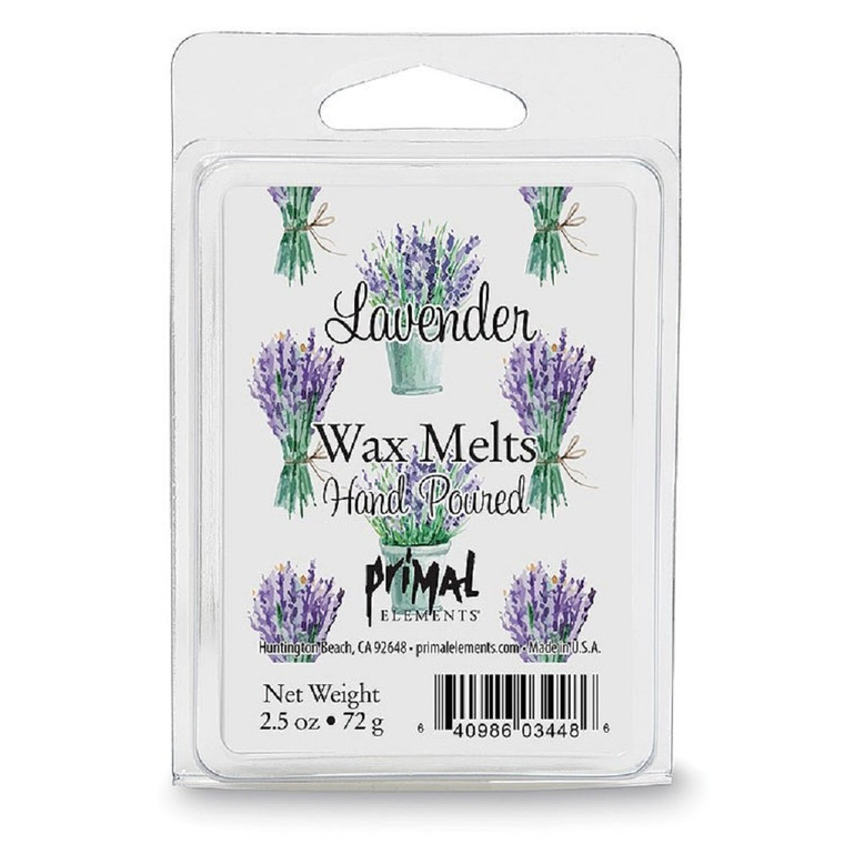 Primal Elements Wax Melt, Lavender, 2.5 Ounce