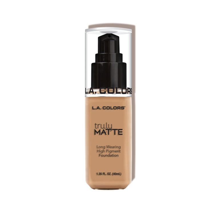 L.A. COLORS Truly Matte Foundation, Soft Beige CLM354