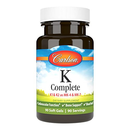 Carlson Labs K Complete Softgels, 90 Count