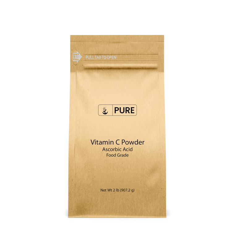PURE ORIGINAL INGREDIENTS Vitamin C Powder (2 lb) Ascorbic Acid, Non GMO, Dietary Supplement