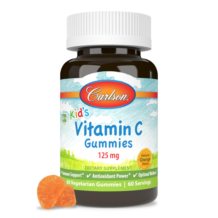 Carlson Labs Kids Vitamin C Gummies, 60 CT