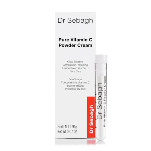 Dr Sebagh - Vitamin C Powder Cream [CLINICALLY PROVEN RADIANCE] - Vitamin C Cream for Face - Glow Boosting Skincare - Vitamin C Cream for Dark Spots,
