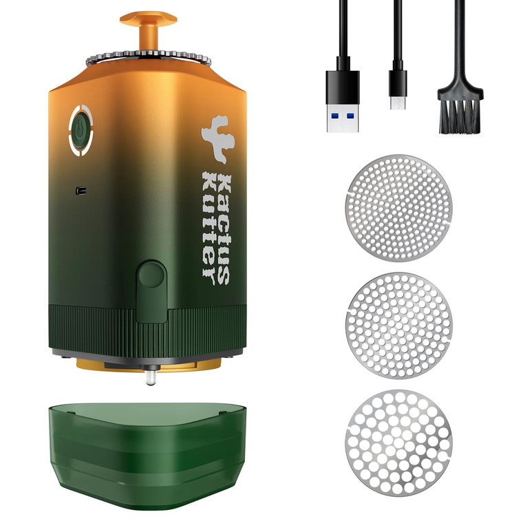 K5 Electric Kitchen Grinder Battery Powered Automatic Portable Spice Mill For Grinding - Holds up to 5 Gram