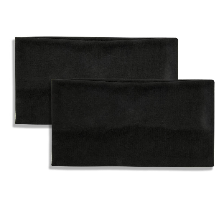 COSMOS Extra Wide 5 Inches Soft Stretchy Yoga Fashion Headband, Black Color