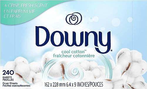 Downy Fabric Softener Dryer Sheets, April Fresh, 240 Count
