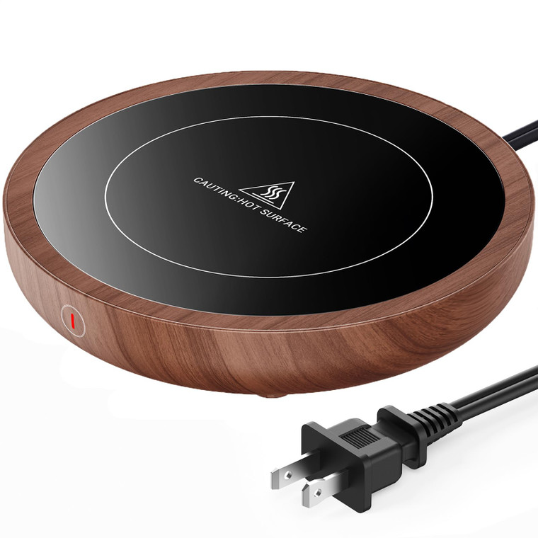 SWEETFULL Coffee Mug Warmer, 36W Electric Cup Warmer for Desk with 3-Temp Settings Advanced Temperature-Controlled Heating Coffee Gifts Accessories f