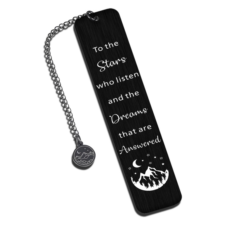 Throne of Glass Merch Bookmark Christmas Stocking Stuffers for Women Men Dark Romance Fantasy Bookmark Birthday Gifts for Women Book Lovers Bookish W